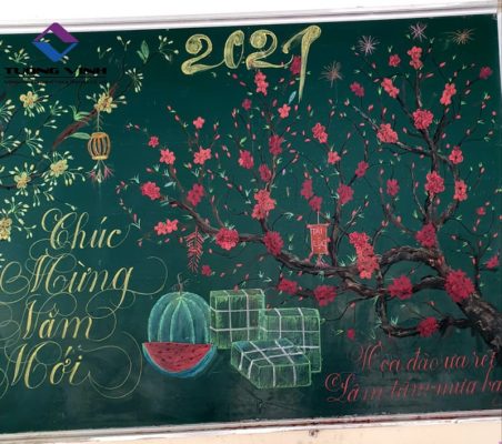 decor bàn tết