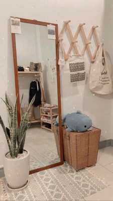 gương soi toàn thân-trang trí gương trong phòng ngủ đẹp mắt