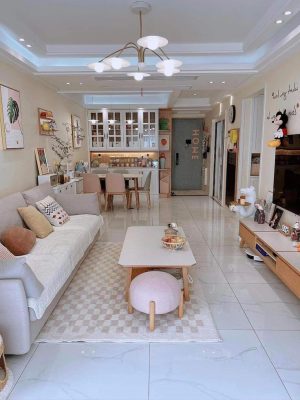 trang trí bàn uống nước phòng khách