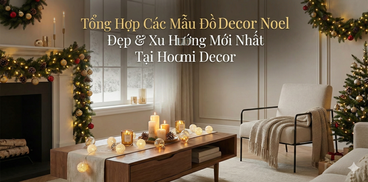 Mẫu đồ Decor Noel